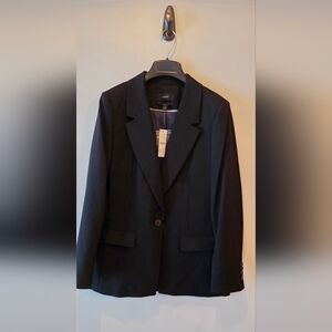 NWT J. Crew Women's Willa Elegant Black Suit Jacket